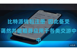 比特派钱包注册  因此备受蔼然并被粗莽应用于各类交游中