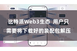 比特派Web3生态  用户只需要将下载好的装配包解压
