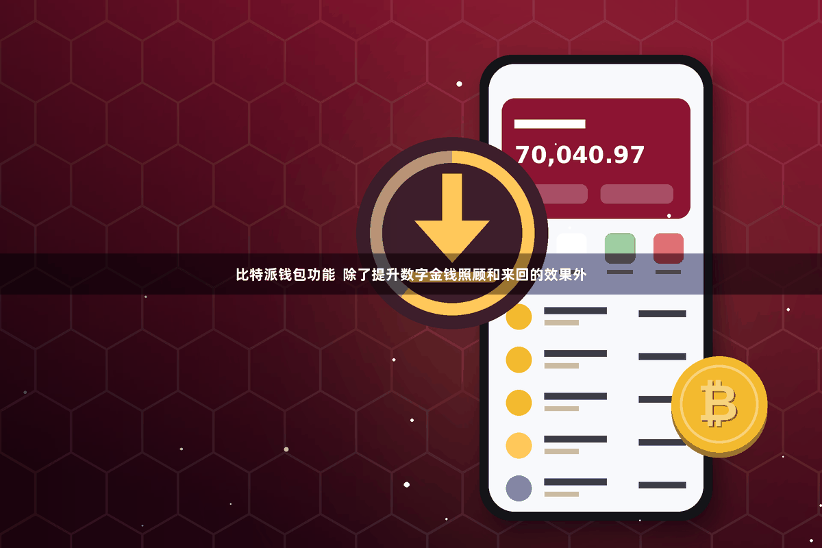 比特派钱包功能  除了提升数字金钱照顾和来回的效果外